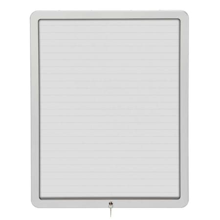 United Visual Products Sliding Door Wood Corkboard, 48"x36", Ligh UV9003OCS-LTOAK-CLOUD
